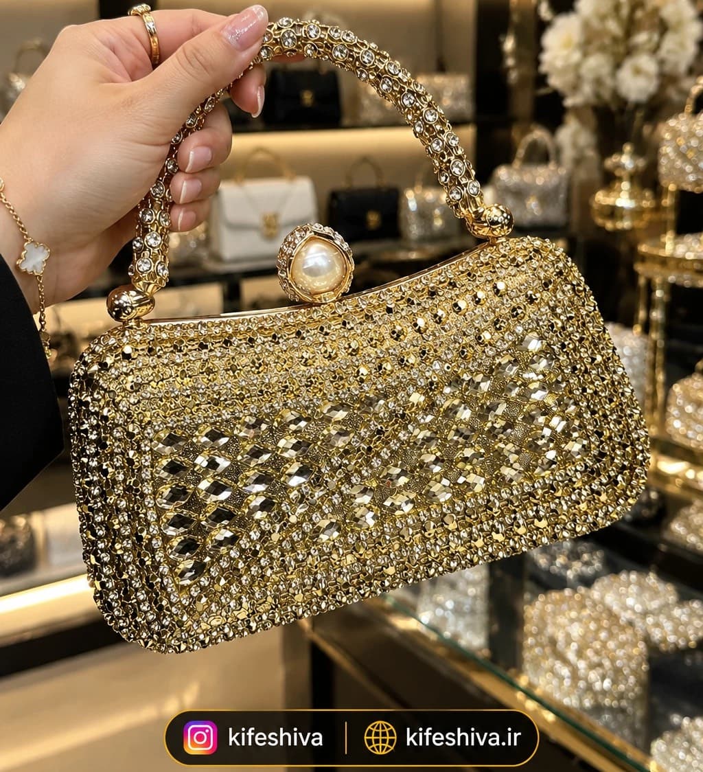 کیف شب وارداتی کد 90 — تصویر ۱۲