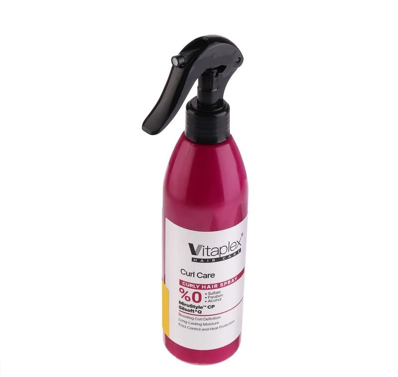 اسپری نرم کننده ویتاپلکس موهای فر 300ml — تصویر ۴