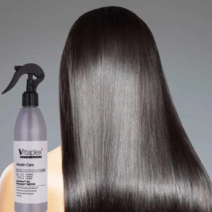 اسپری نرم کننده ویتاپلکس موهای کراتینه 300ml — تصویر ۴