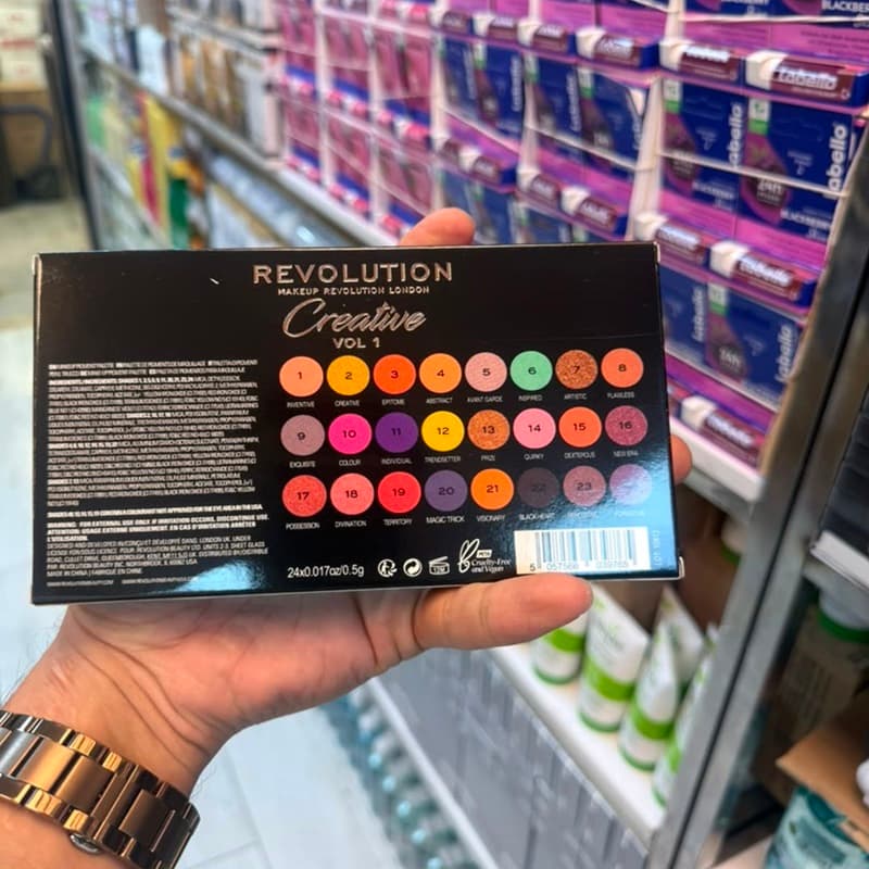 پالت سایه چشم رولوشن Revolution مدل Creative Vol 1 — تصویر ۳