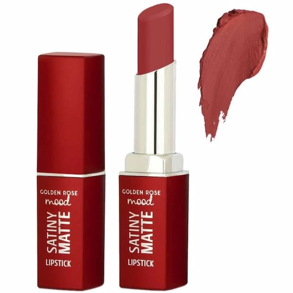 رژ لب ساتینی مات گلدن رز 04 Blush Pink