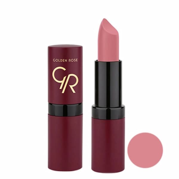 رژ لب جامد گلدن رز مدل Velvet Matte کد ۳۹
