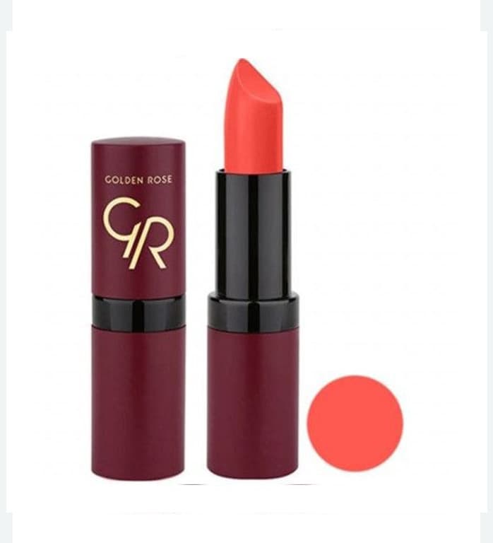 رژ لب جامد گلدن رز مدل Velvet Matte کد 37