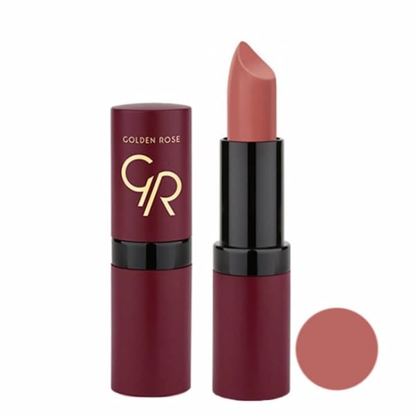 رژ لب جامد گلدن رز مدل Velvet Matte کد ۳۱