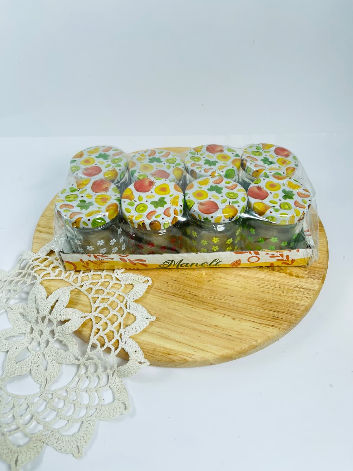 بانکه شیشه ای 6 عددی کوچک