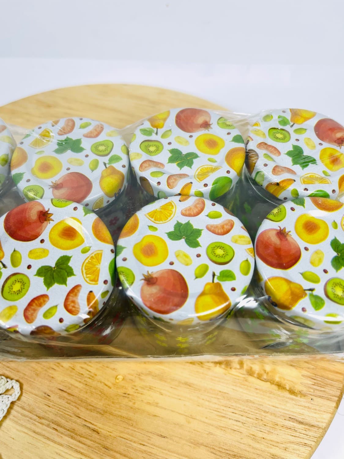 بانکه شیشه ای 6 عددی کوچک — تصویر ۳
