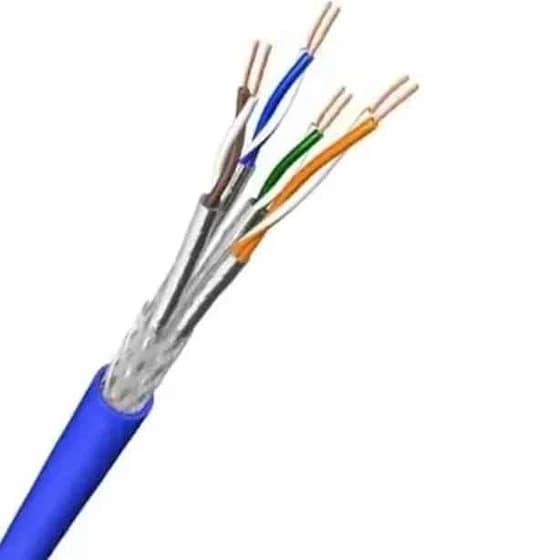 کابل شبکه لگرند Cat6 SFTP تمام مس متری همراه تست پرمننت