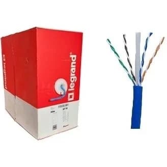 کابل شبکه لگراند CAT6UTP تست پیرمننت وارداتی LSZH