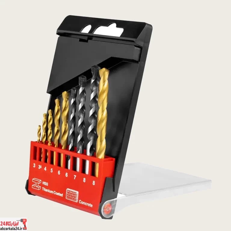 مجموعه 9 عددی مته آهن و بتن RH-5585