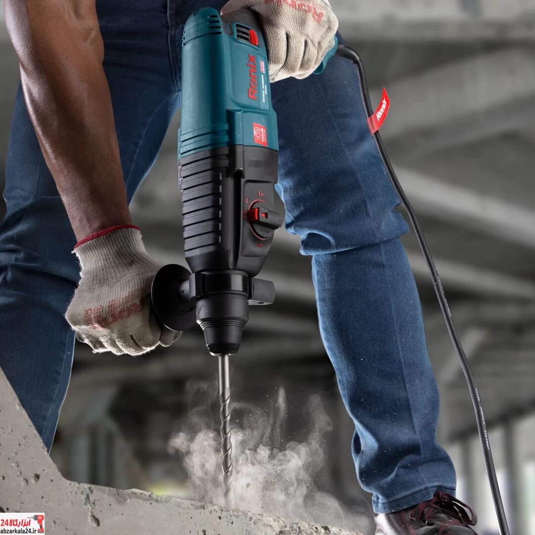 بتن‌کن برقی 26میلی‌متر-850وات-3کیلویی RH-2725 — تصویر ۳