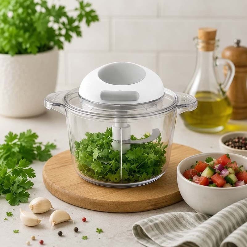 خردکن و همزن دستی یونیک اکرولیک با حجم 2 لیتر هلالی