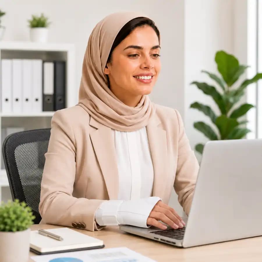 مچ و شست بند طبی آتل دار/چپ هُماس طب — تصویر ۲