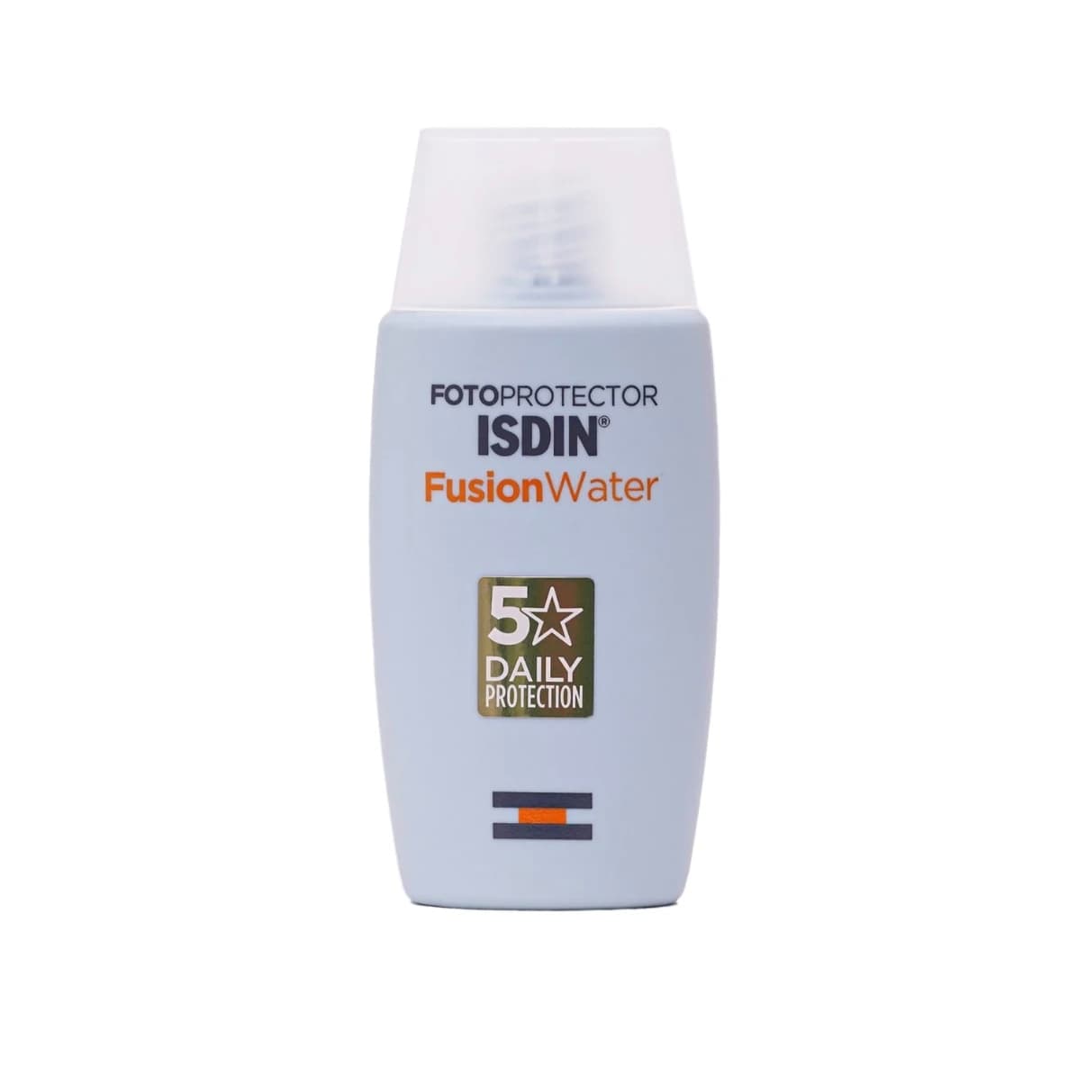 کرم ضد آفتاب بدون رنگ ایزدین SPF 50 مدل فیوژن واتر مناسب انواع پوست حجم 50 میلی‌لیتر