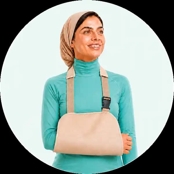 آویز دست دو طرف باز هُماس طب