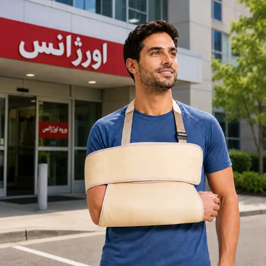 ثابت کننده آرنج و بازو هُماس طب — تصویر ۲