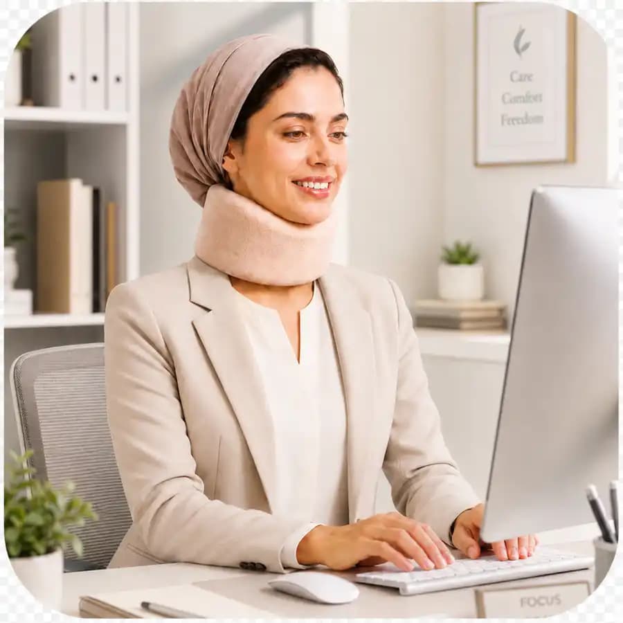 گردنبند طبی نرم هُماس طب — تصویر ۲