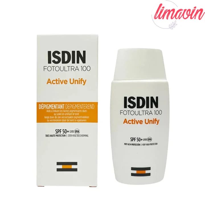 کرم ضدآفتاب بدون رنگ ایزدین SPF50 مدل FOTOULTRA 100 ACTIVE UNIFY ‌مناسب انواع پوست، حجم 50 میلی‌‌لیتر — تصویر ۷