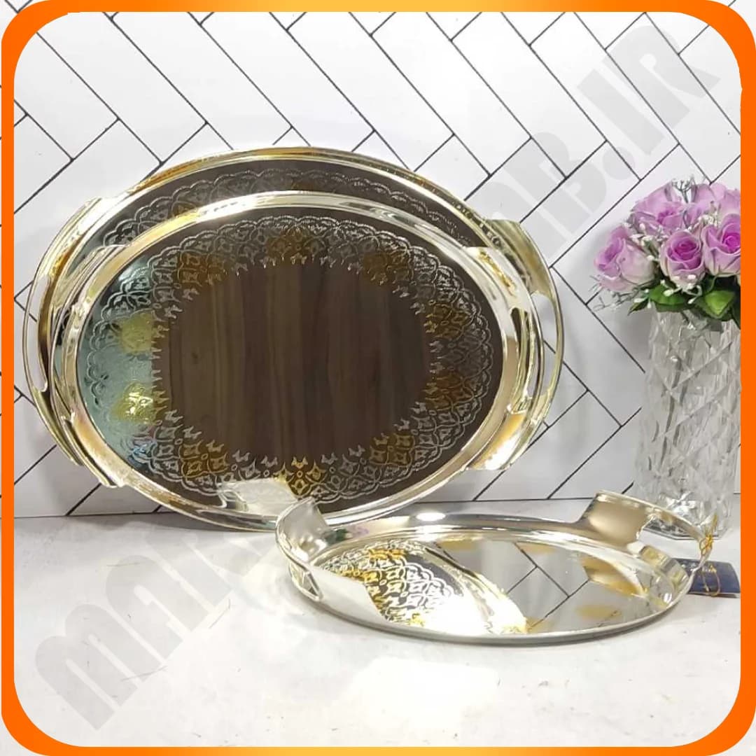 سینی 3 تیکه مدل 1351N3 مدل ریپل اوربیت