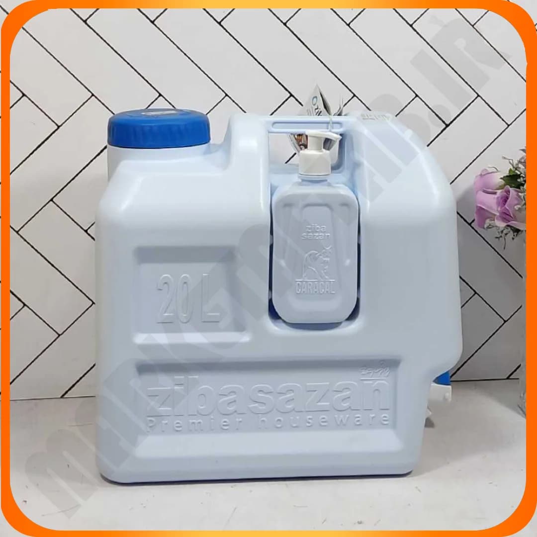 35024 دبه کاراکال 20 لیتری سفید زیبا سازان