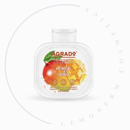 شامپو بدن آگرادو رایحه انبه mango exotico حجم 750 میل (اورجینال کردستان)
