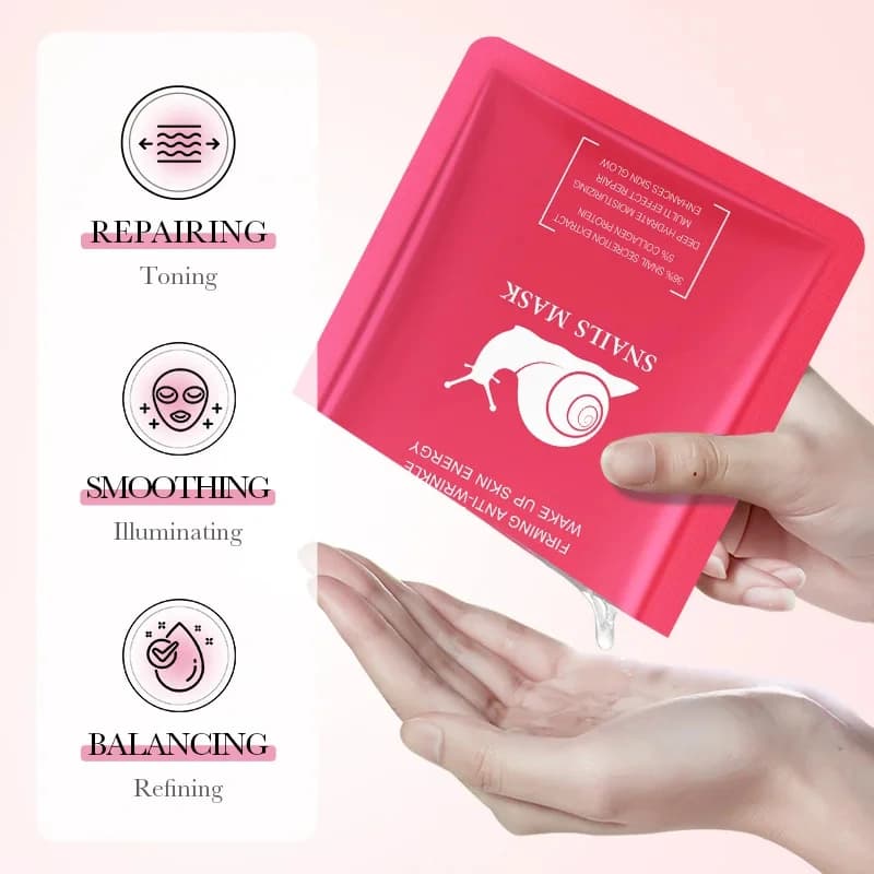 ماسک لب عصاره حلزون بیوآکوا — تصویر ۳