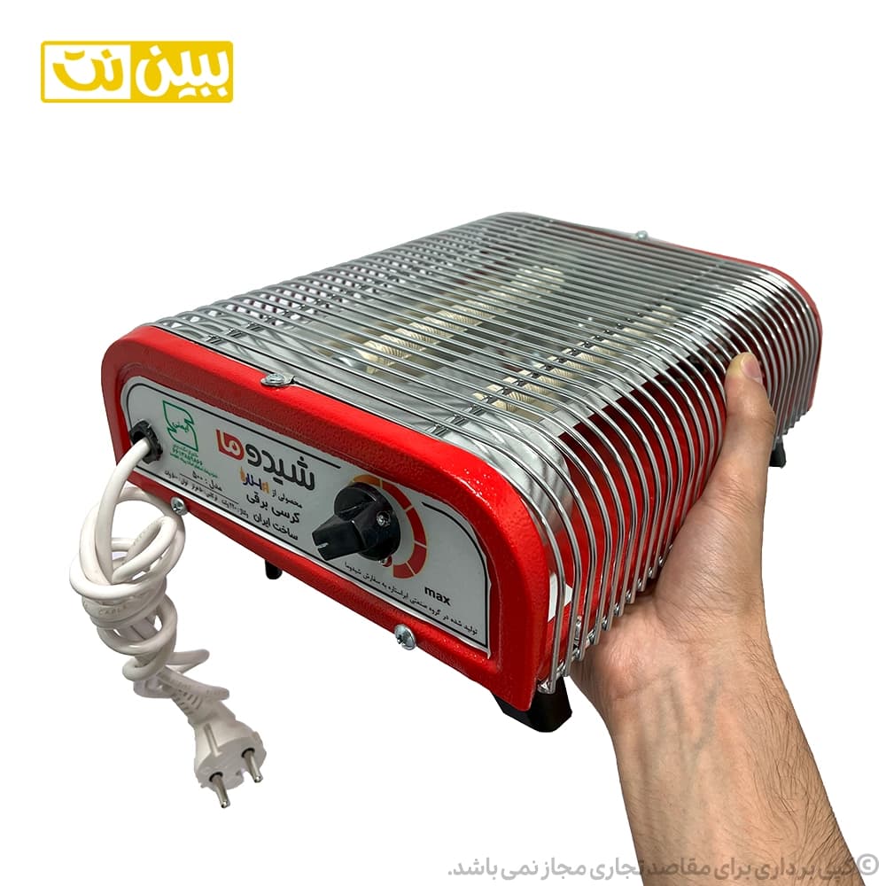 کرسی برقی شیدوما 500 وات — تصویر ۶