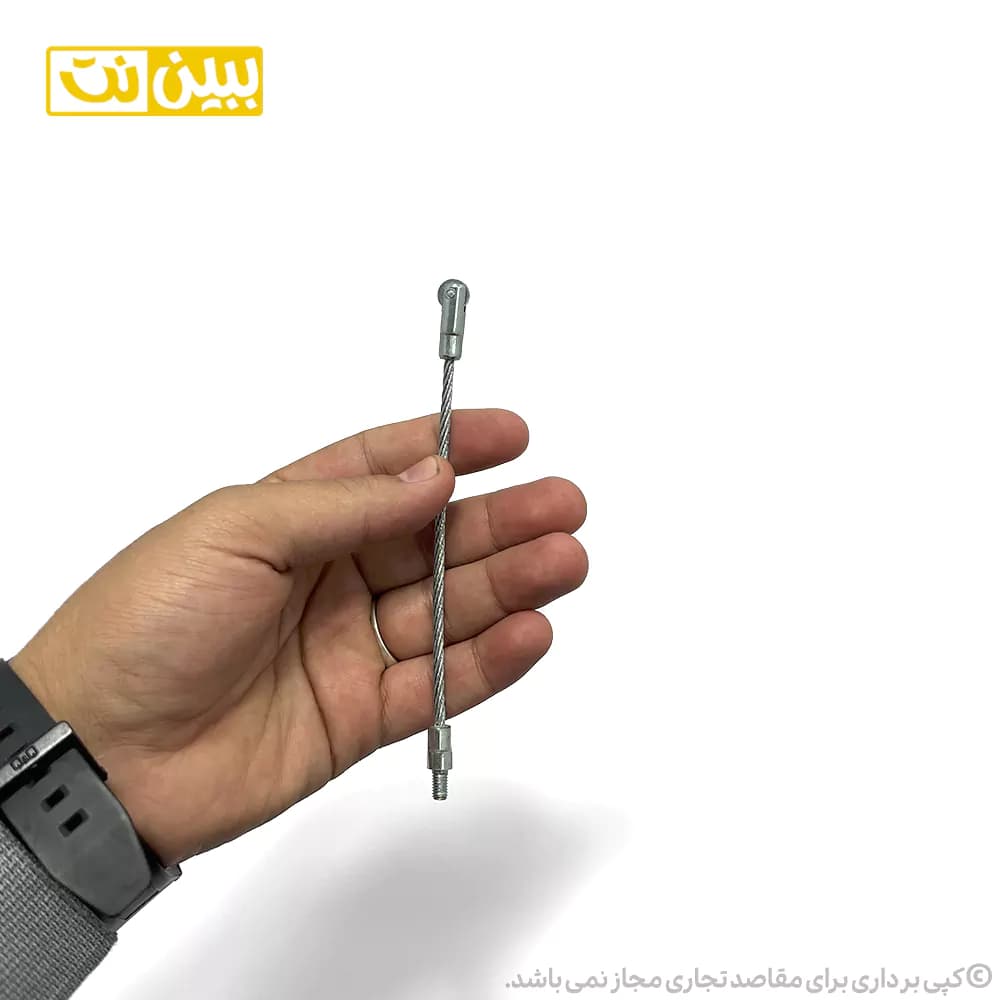 فنر سیم کشی آبی با سری غلطکی نفیس نور — تصویر ۳