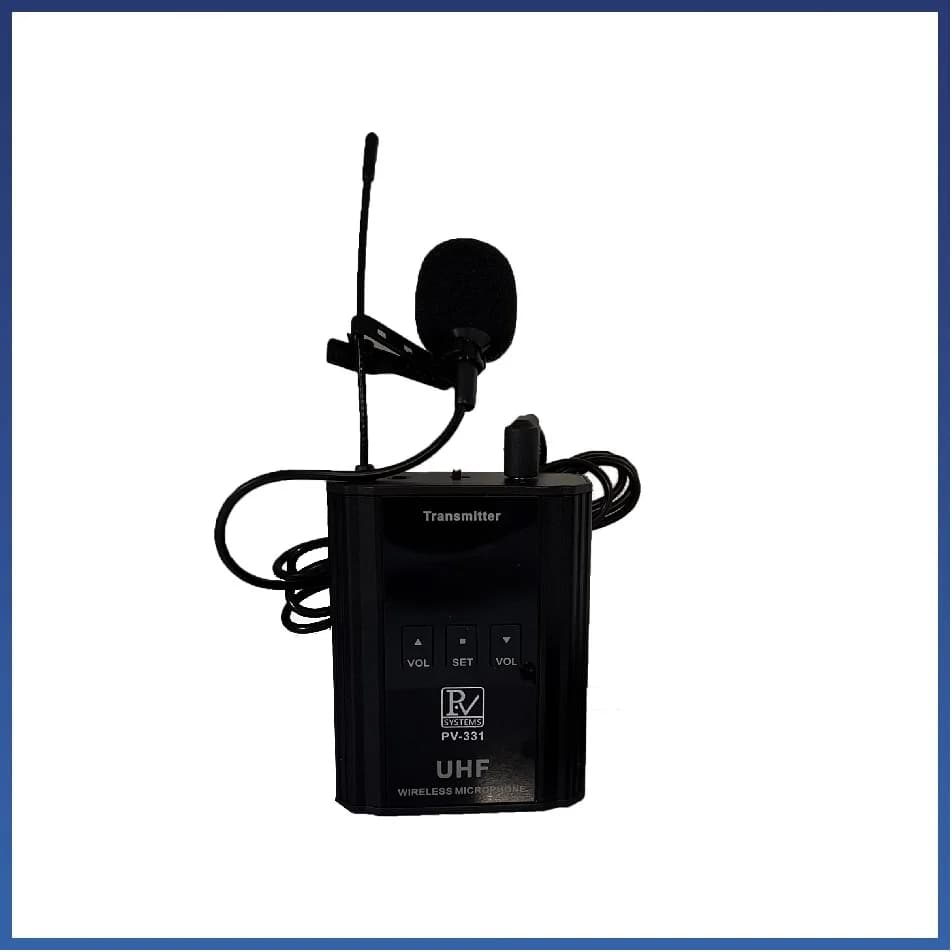 میکروفون بیسیم یقه‌ای pv-331