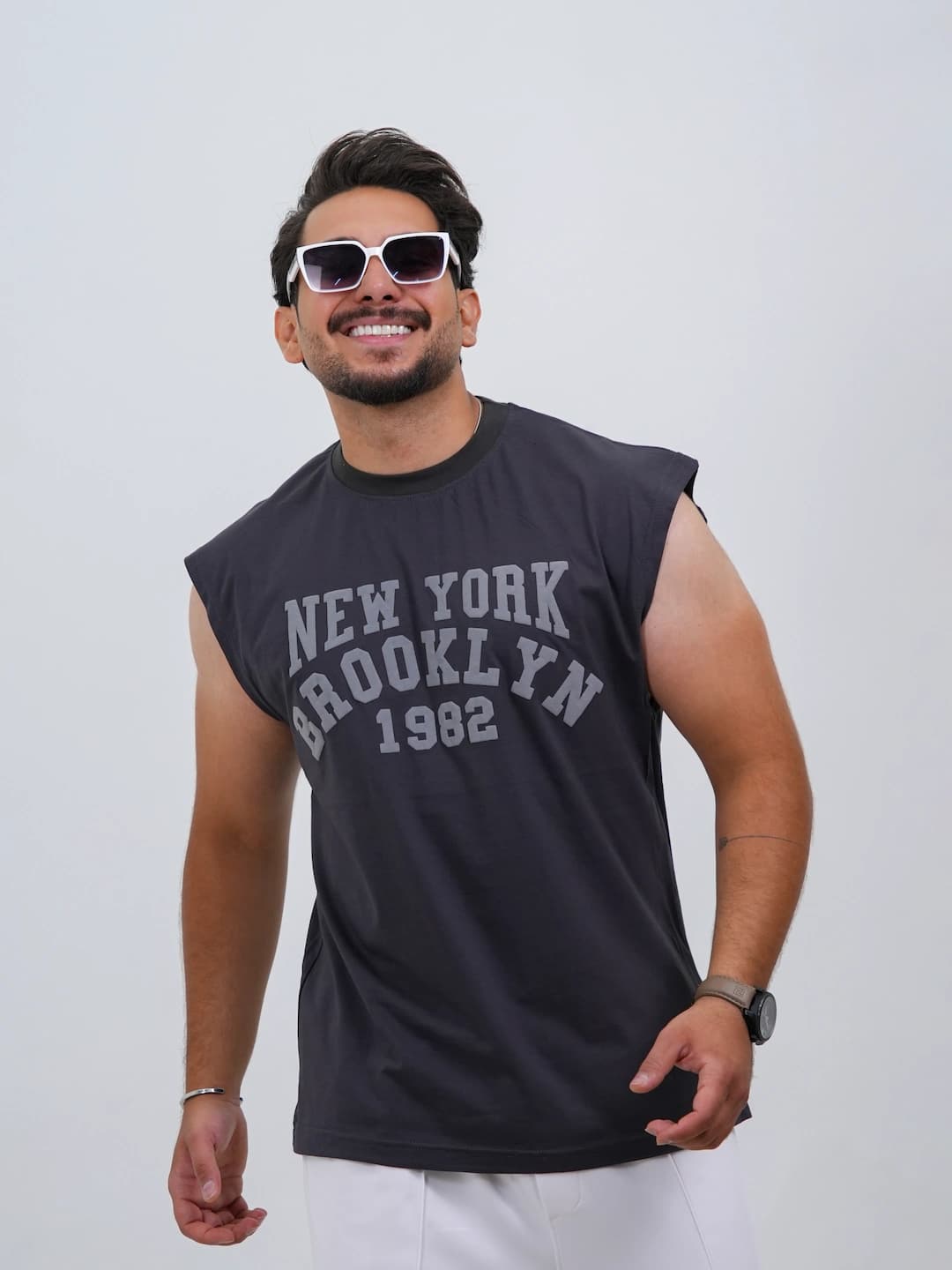 وست مردانه NEW YORK پارچه پفکی کد 30289 F 302 — تصویر ۴