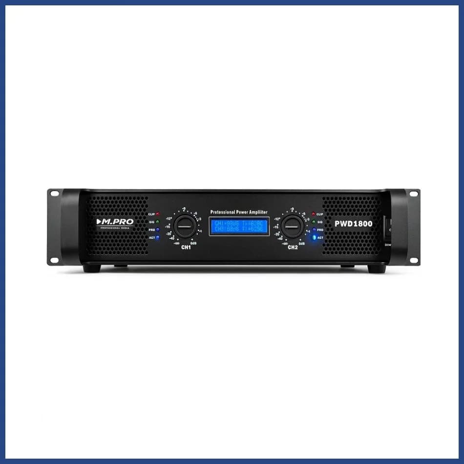 پاور آمپلی فایر اهمی استریو ام پرو PWD1800