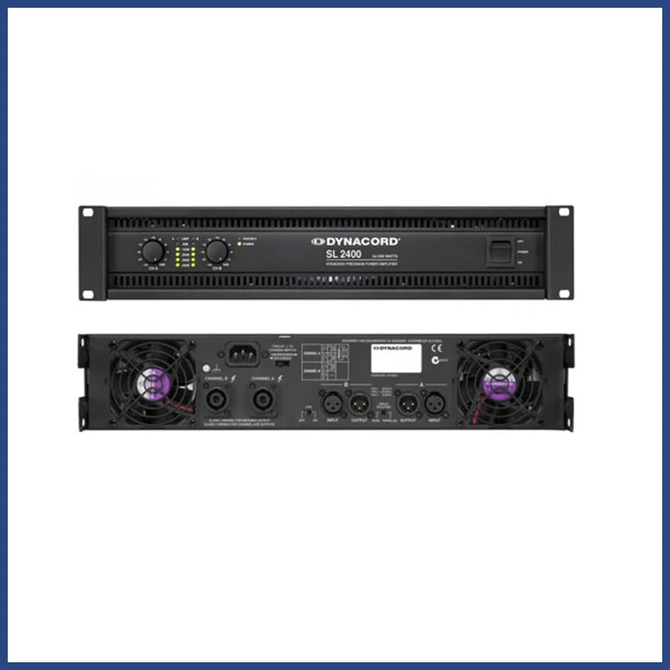 پاور آمپلی فایر اهمی استریو دایناکورد SL2400