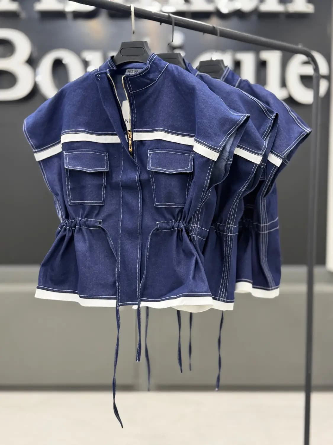 Vest jean nizva کد 6102