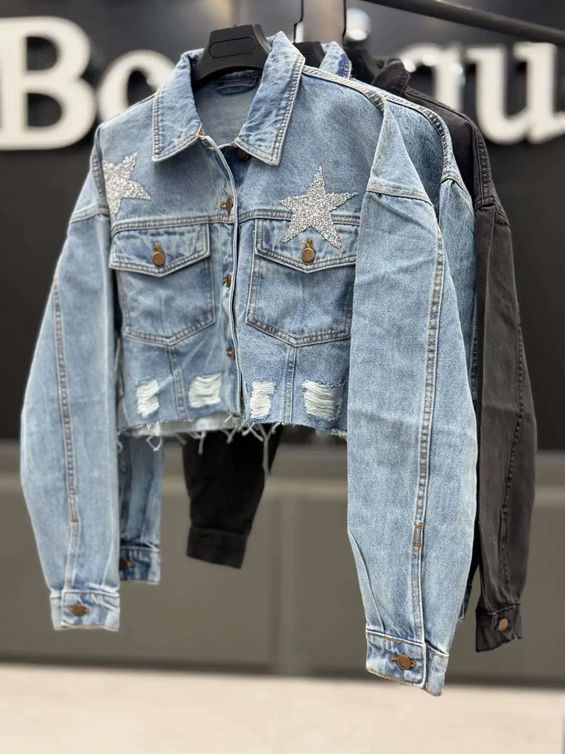 Vest jean golden کد 6106