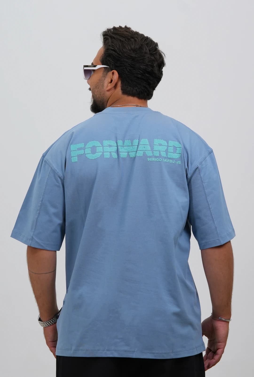 تیشرت مردانه پنبه دو پوسته FORWARD کد 30197 F 301 — تصویر ۵