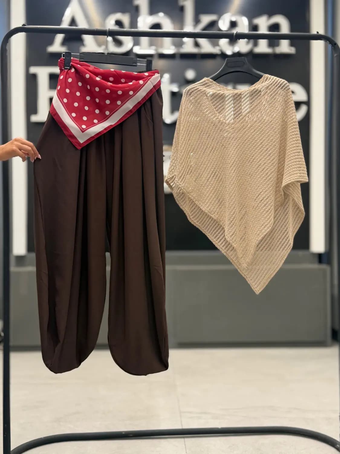 شلوار سندبادی پارچه silk کد 6612 — تصویر ۴