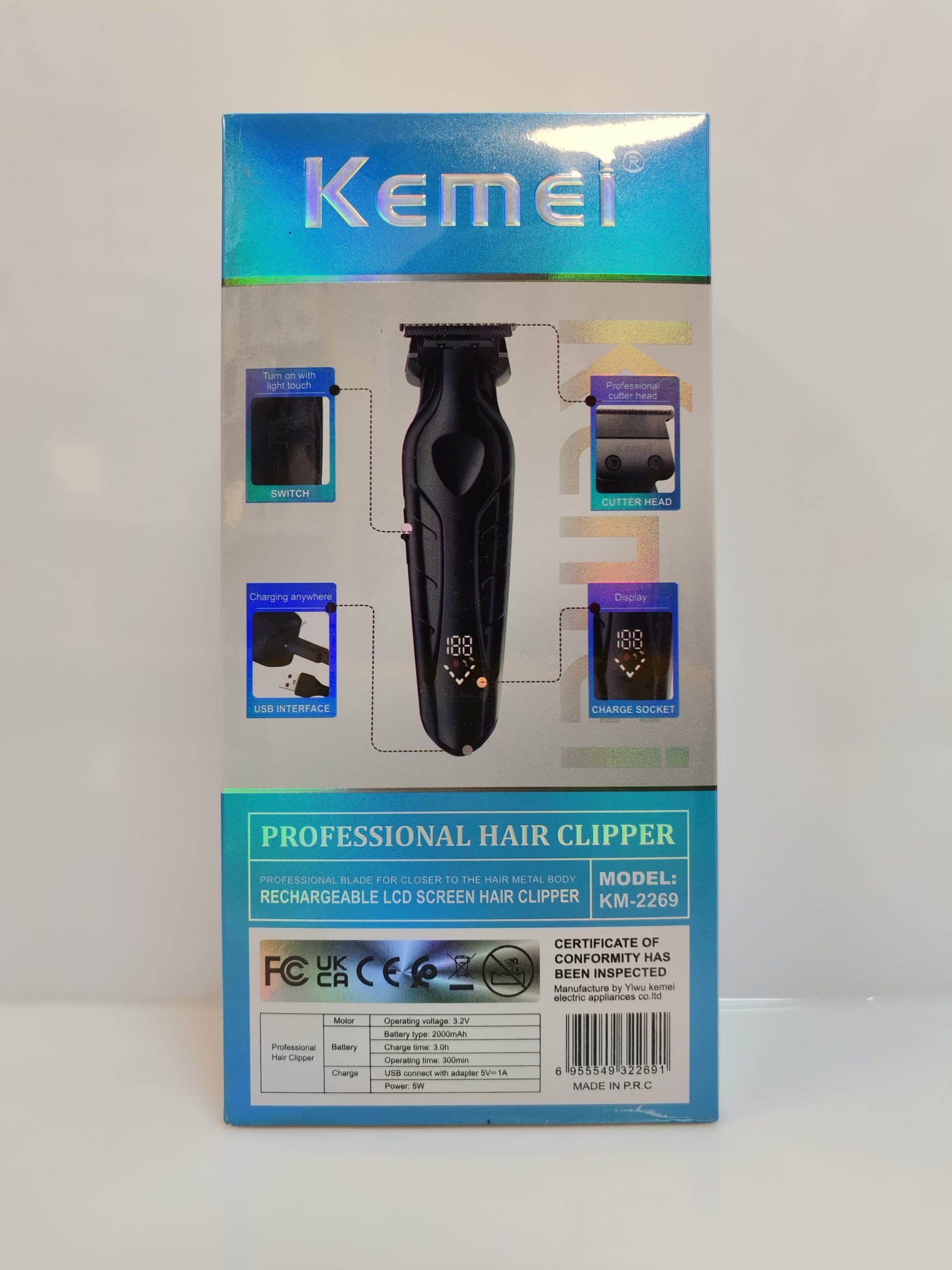 ماشین اصلاح KEMEI_2269 — تصویر ۵