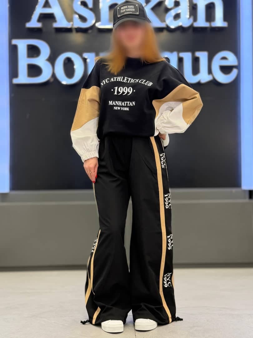 ست دورس و شلوار NYC1999 کد 3098 — تصویر ۲