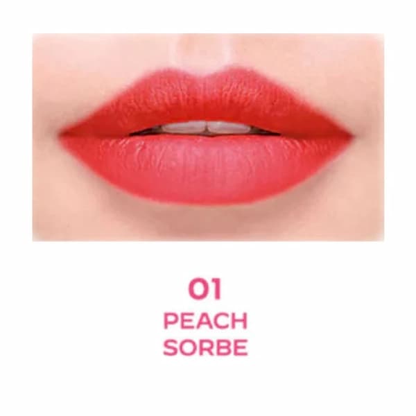 تینت لب گلدن رز کد ۰۱ Peach Sorbe — تصویر ۵