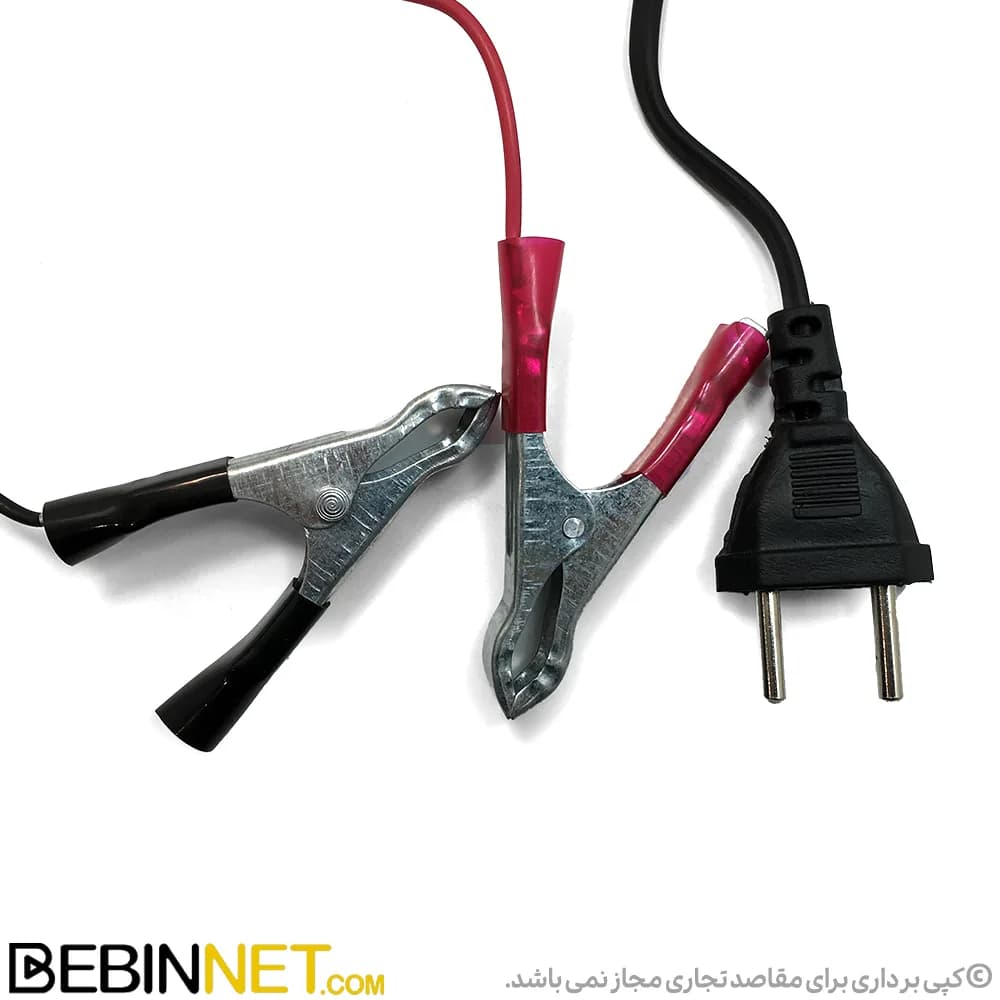 شارژر باتری ماشین و کامیون کشمیری مدل 12 و 24 ولت دیجیتال — تصویر ۵