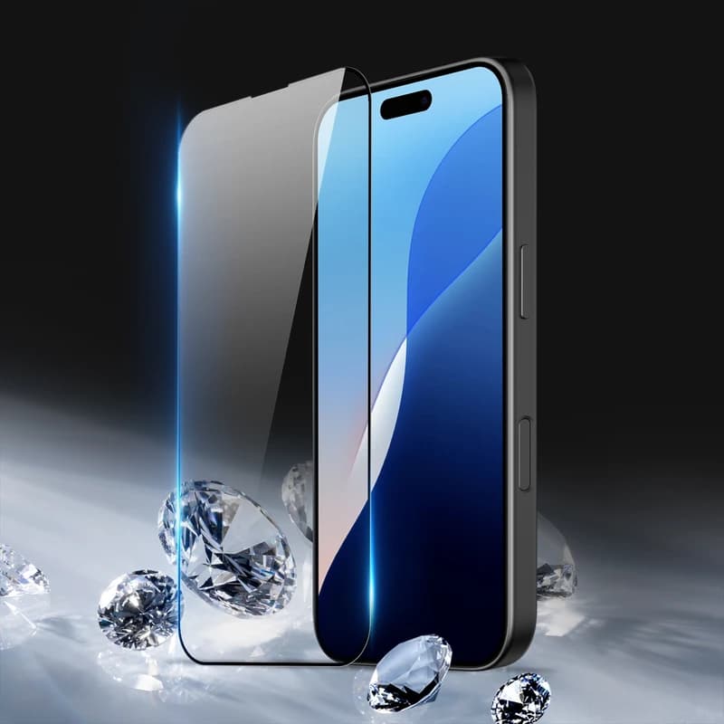 گلس میتوبل محافظ صفحه موبایل سامسونگ iPhone 17 Pro max اورجینال (بدون حاشیه) — تصویر ۳