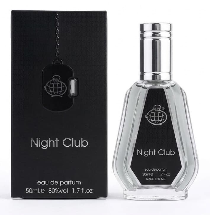 ادوپرفیوم فراگرنس ورلد 50 میل مدل Night Club