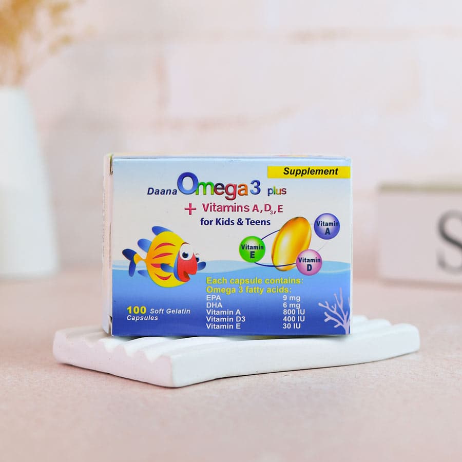 کپسول ژلاتینی امگا 3 پلاس – Daana Omega3 Plus — تصویر ۲
