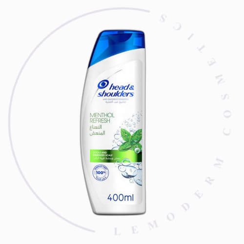 شامپو ضد شوره عصاره نعنا مدل MENTHOL FRESH حجم 400 میل (اورجینال کردستان)