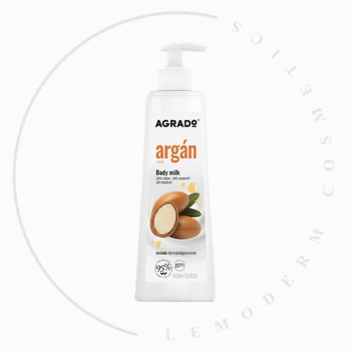 لوسیون بدن آرگان آگرادو مدل argan حجم 400 میل (اورجینال کردستان)