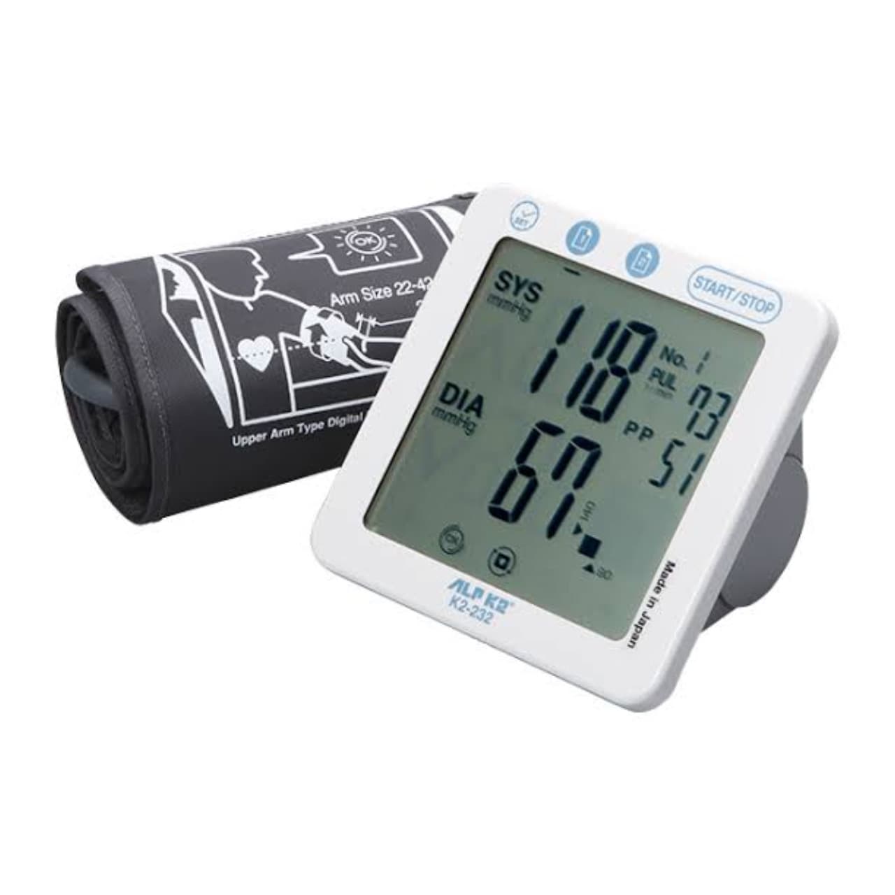 فشارسنج دیجیتالی بازویی آلپیکادو ALP K2 مدل K2-232