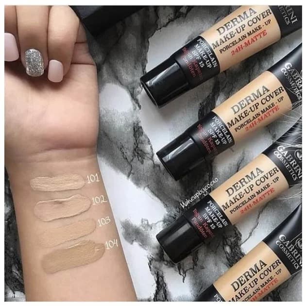 کرم پودر گابرینی مدل Derma Make-up Cover — تصویر ۵