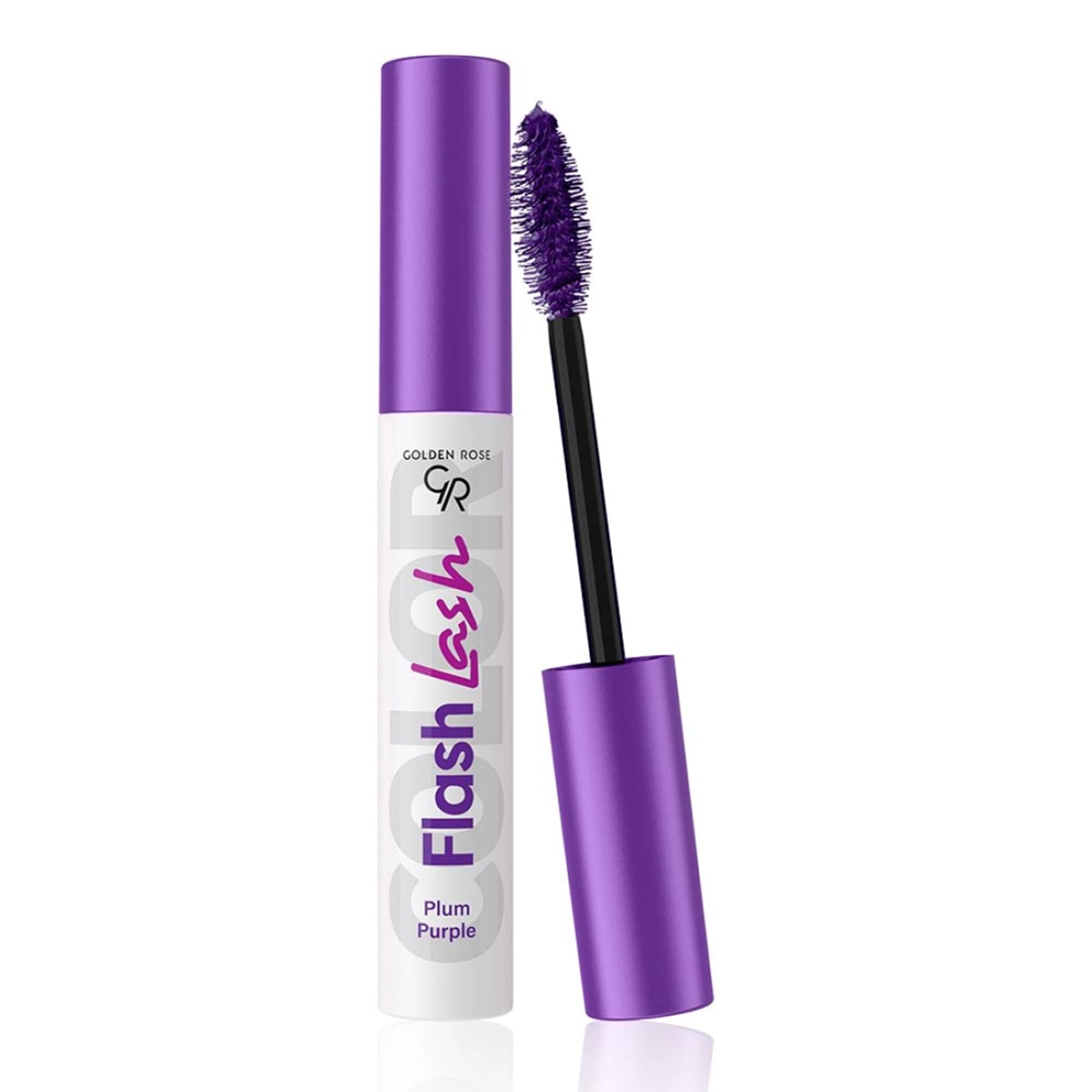 ریمل حجم‌دهنده گلدن رز مدل Flash Lash رنگ بنفش