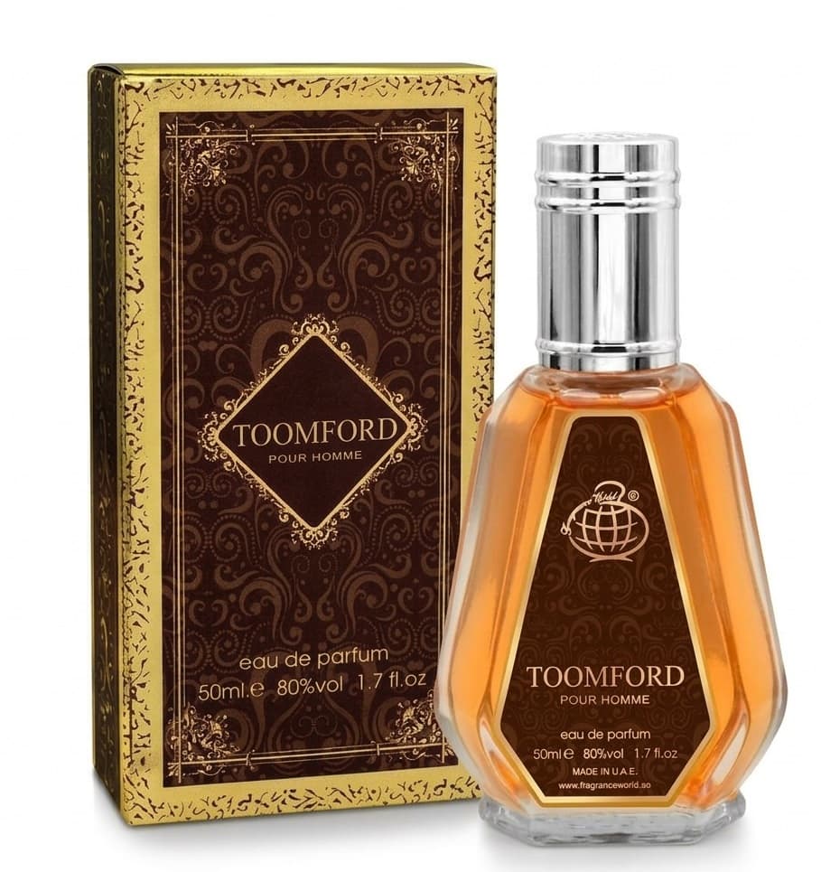 ادوپرفیوم فراگرنس ورلد 50 میل مدل ToomFord Pour Homme