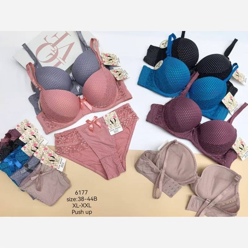 ست شورت و سوتین اسفنجی جکدار_کیفیت عالی | سایز 85 تا 100