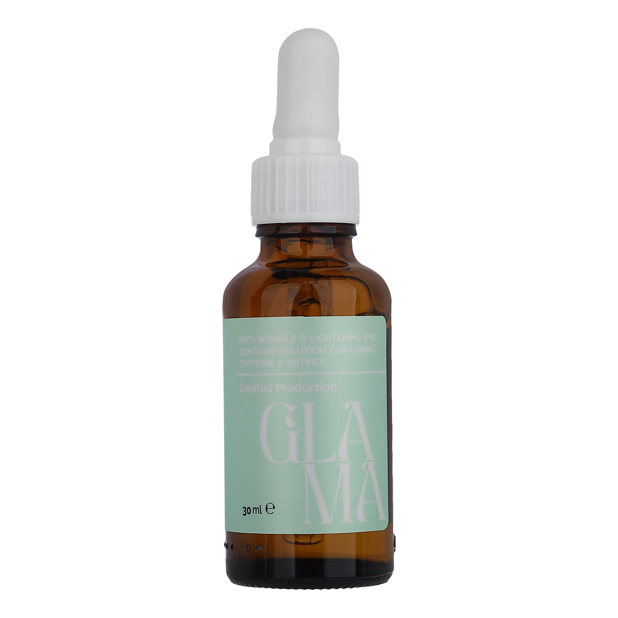 سرم دور چشم روز و شب گلاما مدل CAFFEINE AND RETINOL حجم 30 میلی لیتر